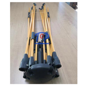 Poste de soporte de carpa de fibra de vidrio de 4/6 postes emergente automático para acampar en la playa y al aire libre - Product Image 2