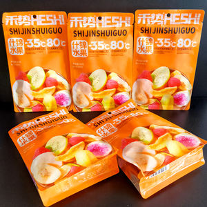 חטיפי פירות מעורבים, כולל תאנים, בננות ותותים מיובשים, בשקית - Product Image 6