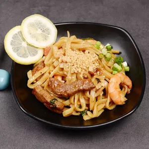 Toptan fast food düşük karbonhidrat taze pad thai noodles