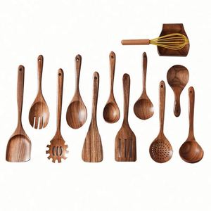 Mini-couverts jetables en bois avec manche, ensemble cuillère et fourchette en bois, cuillères en bois personnalisables avec LOGO pour la cuisine - Product Image 1