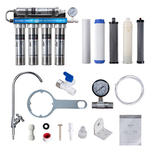 Purificateurs d'<span class=keywords><strong>eau</strong></span> d'ultrafiltration à 5 étapes <span class=keywords><strong>Eau</strong></span> <span class=keywords><strong>du</strong></span> <span class=keywords><strong>robinet</strong></span> de cuisine Purificateur en acier inoxydable 304 Filtre à <span class=keywords><strong>eau</strong></span> potable direct domestique - Product Image 5