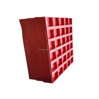 Boîte à pièces carrée en plastique 300 jetons capacité plateau de pièces de Machine d'arcade pour jeux à pièces