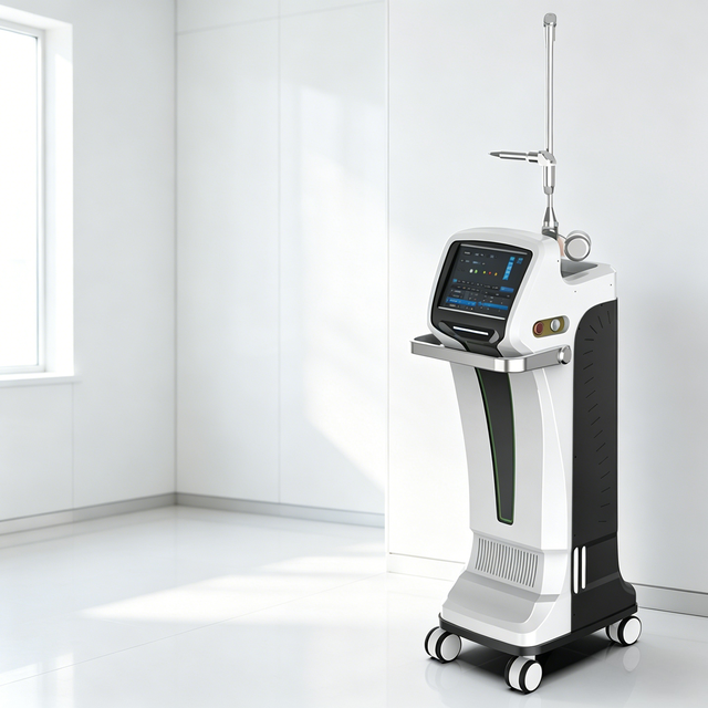 New Professional Stationary Co2 Fractional 10600nm Vertical Machine CE OEM Pigment Removal Dermatology Equipment