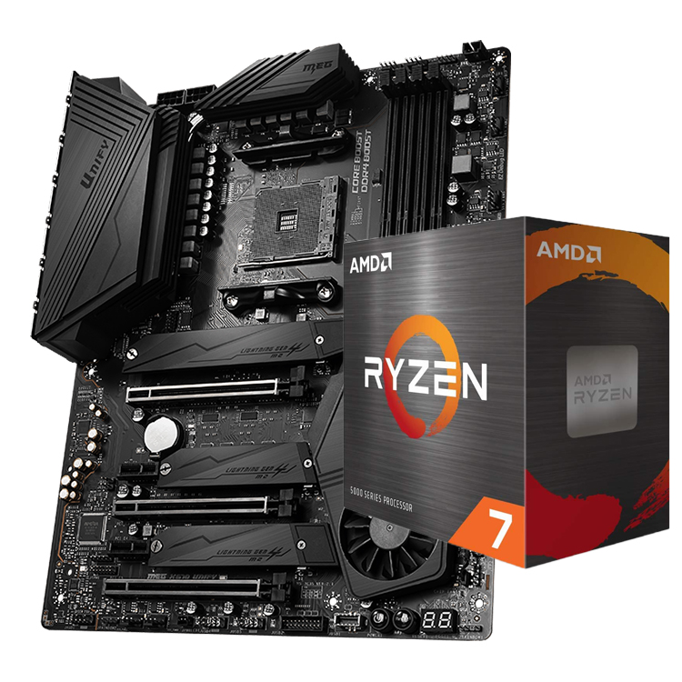 MSI MEG X570 UNIFY Motherboard - Supports DDR4 Memory, AM4 Socket