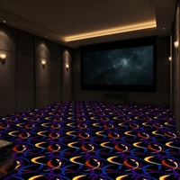 Tapis Axminster en laine et nylon Zhemei 2026 pour chambre à coucher, hôtel, salle de réception de mariage