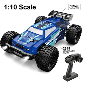 AiJH Auto RC de 75 KM/H / Auto RC de Carreras de Alto Rendimiento, Ligero, Escala <span class=keywords><strong>1</strong></span>:10, Motor Premium, 4WD, Sin Escobillas - Product Image 1