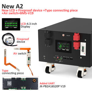 폴란드 스톡 업데이트 A2 버전 48v 280ah 306ah 314ah Lifeo4 배터리 박스 키트 (최신 V19 JK PB2A16S20P BMS 250A DDP 서비스 포함) - Product Image 3