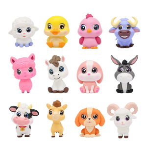 Figuras de Animales de Granja de PVC Sólido de Weijun ODM, Set de Modelos en Miniatura <span class=keywords><strong>para</strong></span> <span class=keywords><strong>Fiestas</strong></span> <span class=keywords><strong>Infantiles</strong></span> y Juego Educativo - Product Image 1