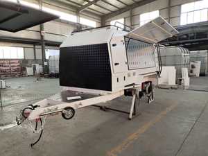 JINAN EDEN-Remolque de viaje de doble eje, herramienta de utilidad de tamaños grandes, venta directa de fábrica, constructor de caja de remolque barato - Product Image 2