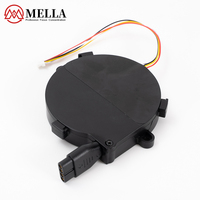 Enrouleur de câble rétractable automatique Mella, câble IEC SJTW pour la recharge domestique des véhicules à énergie nouvelle - Acier inoxydable ABS ignifuge