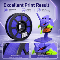 Filamento PETG Básico Inicial Color Púrpura, Material de Impresión de Alta Resistencia, Filamento para Impresora 3D para Impresión FDM