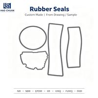 Seal Karet Khusus Shore 40-70A Tahan Suhu Tinggi Silikon NBR EPDM FKM Cincin Penyegel untuk Bagian Penyegelan Kotak Inverter Surya