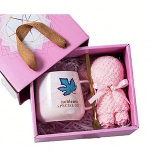 Tasses en céramique de luxe pour entreprises, personnalisables avec logo, sérigraphiées, coffret cadeau promotionnel pour Noël 2025, remise de diplôme et employés - Product Image 3