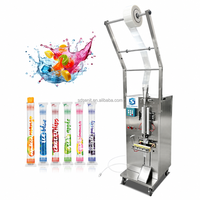 Machine automatique de remplissage et de scellage pour bâtonnets glacés, jus, boissons, sucettes glacées et emballage de sachets liquides