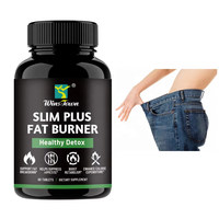 Capsules minceur Slim Fast Strong Burner pour femmes adultes - Compléments alimentaires à base de plantes avec boost d'énergie