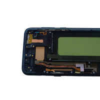 Écran OLED incurvé pour S8 Plus avec cadre de transistor et numériseur tactile, garantie 1 an, modèles Sm-G955F/G955U/G955P/G955V/G955A/G955T
