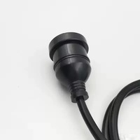 Cable de Extensión Transparente de Alta Resistencia con Aprobación SAA, Cable de Alimentación de CA Giratorio con Enchufe de 3 Pines y Conector Tipo Piggyback para Australia