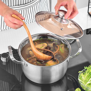 Happycooking Meilleure vente Pot De pêche en métal Sarten De Cocina Play House Ustensiles De Cuisine Soupe Stock Accessoires De Cuisine - Product Image 3