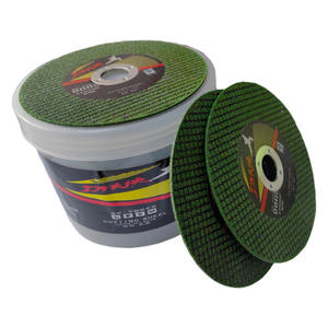 Disques de meuleuse d'angle en acier inoxydable et acier au carbone de haute qualité, roues de coupe métalliques renforcées à double maille vertes, livraison gratuite - Product Image 2