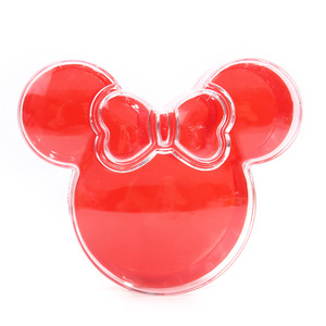 Boîte de rangement en plastique créative en forme de tête de <span class=keywords><strong>Mickey</strong></span> Mouse, boîte à bonbons transparente à la mode, <span class=keywords><strong>coffre</strong></span> à jouets décoratif, organisateur - Product Image 5