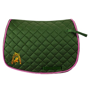 Tapis de selle de cheval Tapis de selle d'équitation Couverture Équestre Produits de haute qualité Vente en gros Coton sur mesure Satin Brillant - Product Image 5
