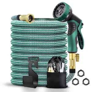 Mở Rộng Vườn Hose Set Mở Rộng Vườn Nước Stretch Hose Set Với Đôi Latex Lõi Mở Rộng Vườn Hose