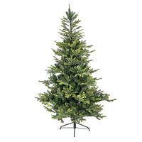 6ft 7ft 8ft 9ft Weihnachts baum Weihnachts dekoration Prelit PE PVC Gemischter Weihnachts baum mit LED-Licht