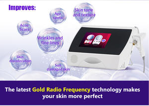 Meilleur <span class=keywords><strong>prix</strong></span> pour la machine à micro-aiguilles RF en or pour le lifting du visage et du corps, le raffermissement, l'élimination des rides et des cicatrices d'acné - Product Image 4