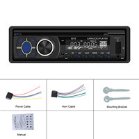 Lecteur DVD/CD de voiture Podofo 1 Din, autoradio MP3, lecteur audio numérique, stéréo 12V, double BT, FM, AM, USB/SD/AUX-IN, OEM, ODM, usine