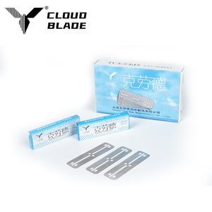 Rasoi da Barbiere Monouso CLOUD a Batteria in Acciaio Inossidabile a Lama Singola <span class=keywords><strong>per</strong></span> Donne, Lame <span class=keywords><strong>per</strong></span> Peli del Viso e del Corpo - Product Image 1