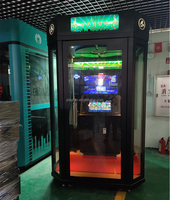PlayFun Intérieur Extérieur Monnayeur Électronique Jukebox Karaoké Salle de Chant Mini Machine de Jeu Ktv Cabine à Vendre