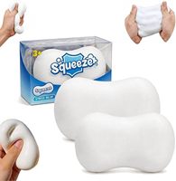 ASMR Crunchy Squishy Foam Soap Bar Bead Filled Stress Toy Slow Rising Non Rebound Anxiety Relief for Desk Use