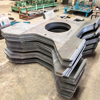 Support de fixation métallique sur mesure en aluminium/acier, plié à la presse plieuse, découpe laser OEM, fabrication de boîtiers