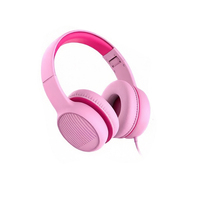 Casque audio filaire supra-auriculaire OEM avec suppression du bruit ENC pour l'étude, autonomie de 5 à 10 heures, casque d'étude
