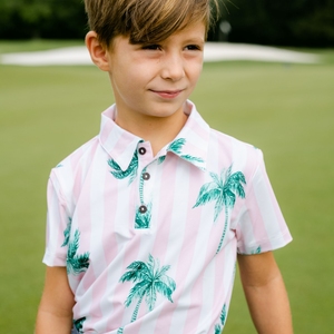 Custom Kids <strong>Polo</strong> Shirts Quick Dry Jersey Fabric Colorful Baby <strong>Boy</strong> Golf <strong>Tshirt</strong> with Sublimation Printing Wholesale - Product Image 4