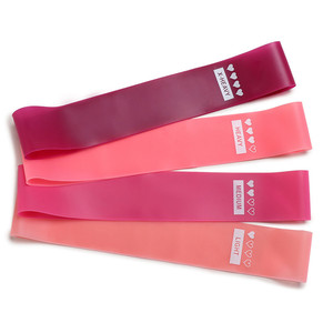 Bandes de Résistance pour Exercices – Kit Léger, Moyen, Lourd et Très Lourd en Silicone pour Fitness, Entraînement, Thérapie Physique, Étirements et Yoga - Product Image 1