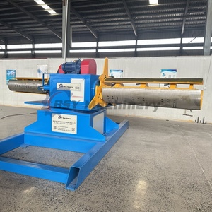 Boshiyi tự động mái máy hai đầu thủy lực <span class=keywords><strong>decoiler</strong></span> uncoiler cho tấm kim loại trong cuộn dây với thành phần bơm lõi - Product Image 4