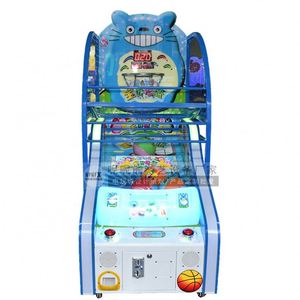 New Style Blue Basketball Machines <b>Arcade</b> Game Machine Basketball Machine for Kids - Product Image 1