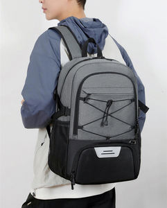 Mochila para ordenador portátil de viaje de negocios personalizada, mochilas de nailon impermeables para exteriores de alta calidad de 18,4 pulgadas - Product Image 5