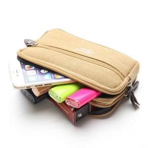 Bolsa de Lona Promocional Oxford de Alta Moda para Hombre, con Cinturón, Compatible con Pantallas de 6.5 Pulgadas, con Logotipo Personalizado - Product Image 3