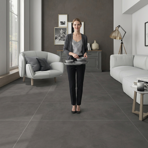 Norway Smoke 600x1200mm Matte Non Slip Calacatta Porcelain Floor And <b>Wall</b> Slab Tiles - Product Image 6