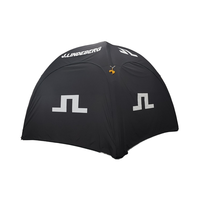 Arc gonflable personnalisé avec impression de logo | Arc d'événement extérieur portable pour les promotions de marque Salons Oxford Cloth/PVC 8-10ft