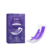Bandes blanchissantes violettes personnalisées pour les dents – Patchs de soins bucco-dentaires quotidiens pour rafraîchir et nettoyer les dents