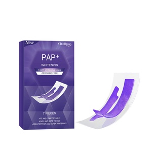 Bandes blanchissantes violettes personnalisées pour les dents – Patchs de soins bucco-dentaires quotidiens pour rafraîchir et nettoyer les dents - Product Image 6