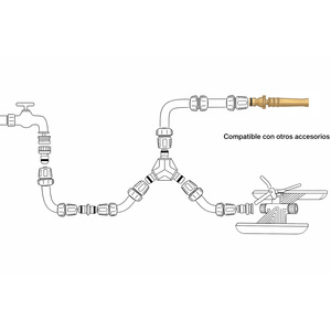 Adjustable Brass <b>Irrigation</b> <b>Sprinkler</b> - Product Image 4