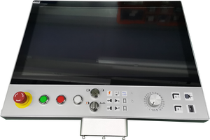 แผงควบคุมคอมพิวเตอร์อุตสาหกรรม HMI ขนาด 21.5 นิ้ว แบบติดตั้งด้านล่างและด้านบน พร้อมระบบ EtherCAT Bus และขายึดคีย์บอร์ด - Product Image 4