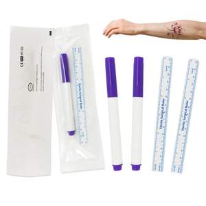 Khy Mini Chirurgische Wasbare Huidmarkeerstift Fijne Tip Chirurgische Tattoo Voor Chirurgie Wasbare <span class=keywords><strong>Marker</strong></span> Pennen - Product Image 1