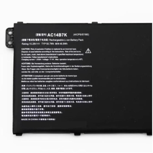 เปลี่ยนแบตเตอรี่แล็ปท็อป AC14B3K AC14B8K AC14B7K สำหรับ <span class=keywords><strong>ACER</strong></span> Aspire CB3-111 <span class=keywords><strong>CB5</strong></span>-<span class=keywords><strong>311</strong></span> ES1-511 ES1-531 E5-771G แบตเตอรี่แล็ปท็อป - Product Image 3