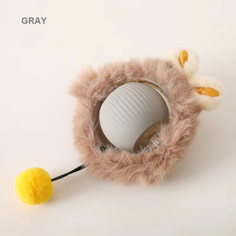 Versión de peluche gris