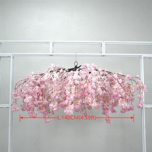 ต้นซากุระประดิษฐ์สีชมพูสำหรับตกแต่งงานแต่งงานและงานปาร์ตี้ - Product Image 3